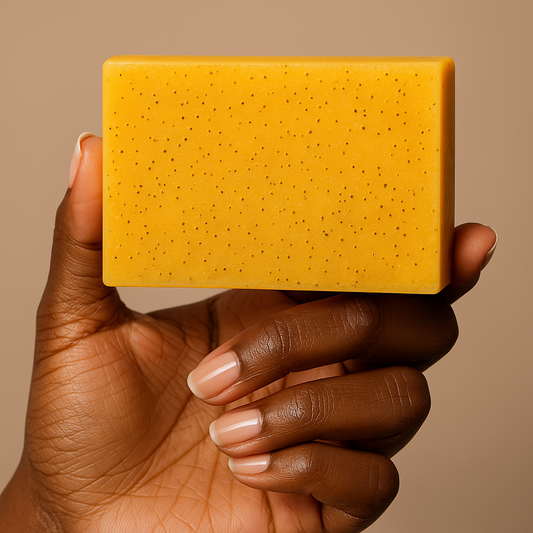 Lemon Turmeric & Kojic Acid Brightening Soap