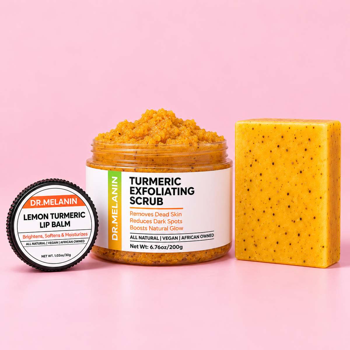 Head-to-Toe Turmeric Glow Bundle
